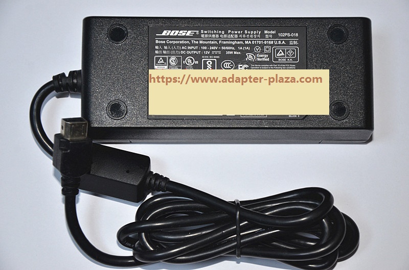 New BOSE MA01701-9168 353811-0020 12V35W AC/DC POWER SUPPLY ADAPTER